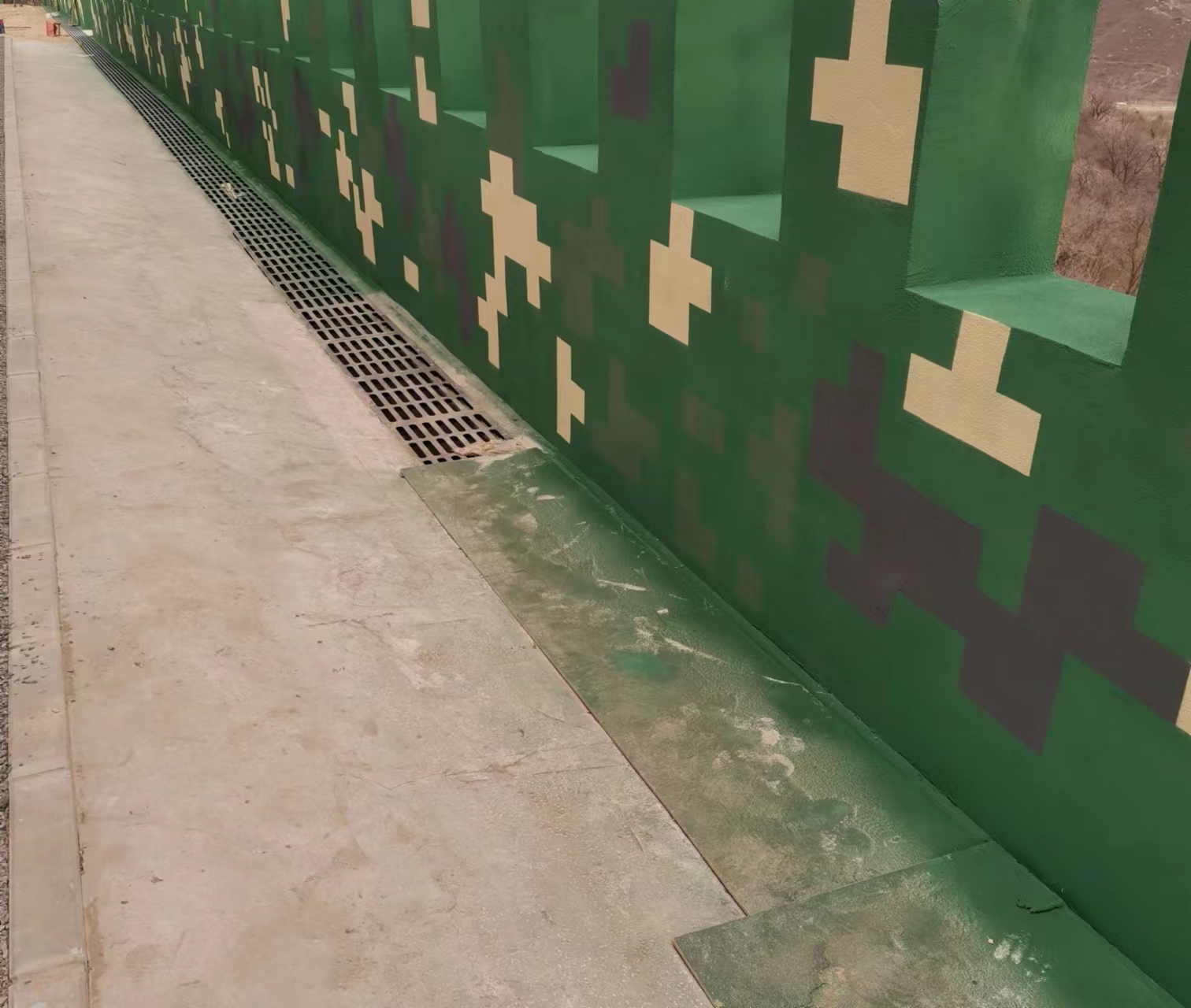 邢台围墙迷彩喷涂,数迷彩漆